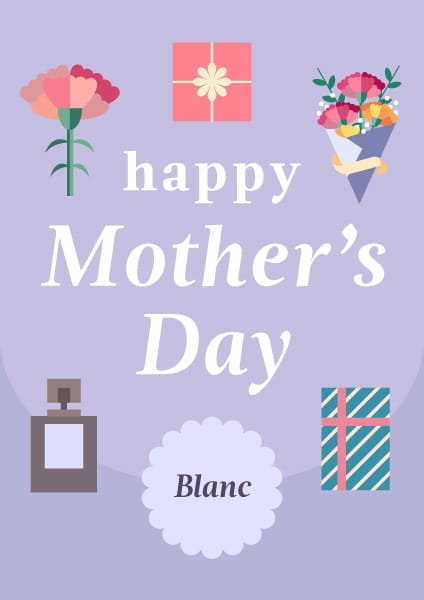 母の日ギフト2026　Blanc(ブラン)コース