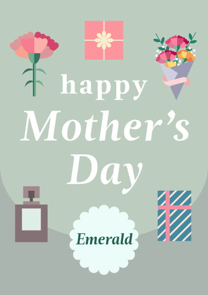 母の日ギフト2026　Emerald(エメラルド)コース