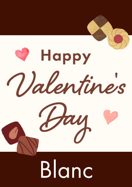バレンタインギフト2026　Blanc(ブラン)コース