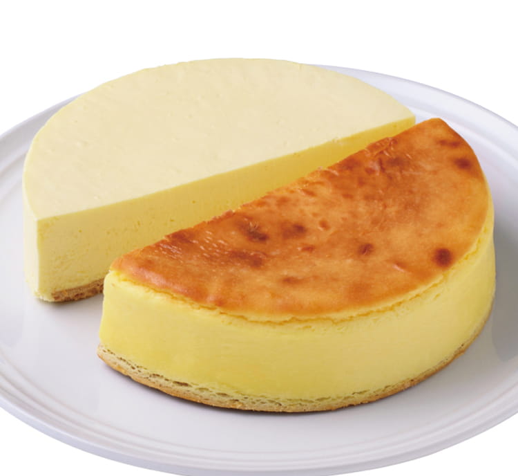 「カラベル」チーズケーキ ハーフ＆ハーフ
