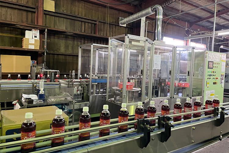 北海道屈指の清涼飲料水メーカーが製造