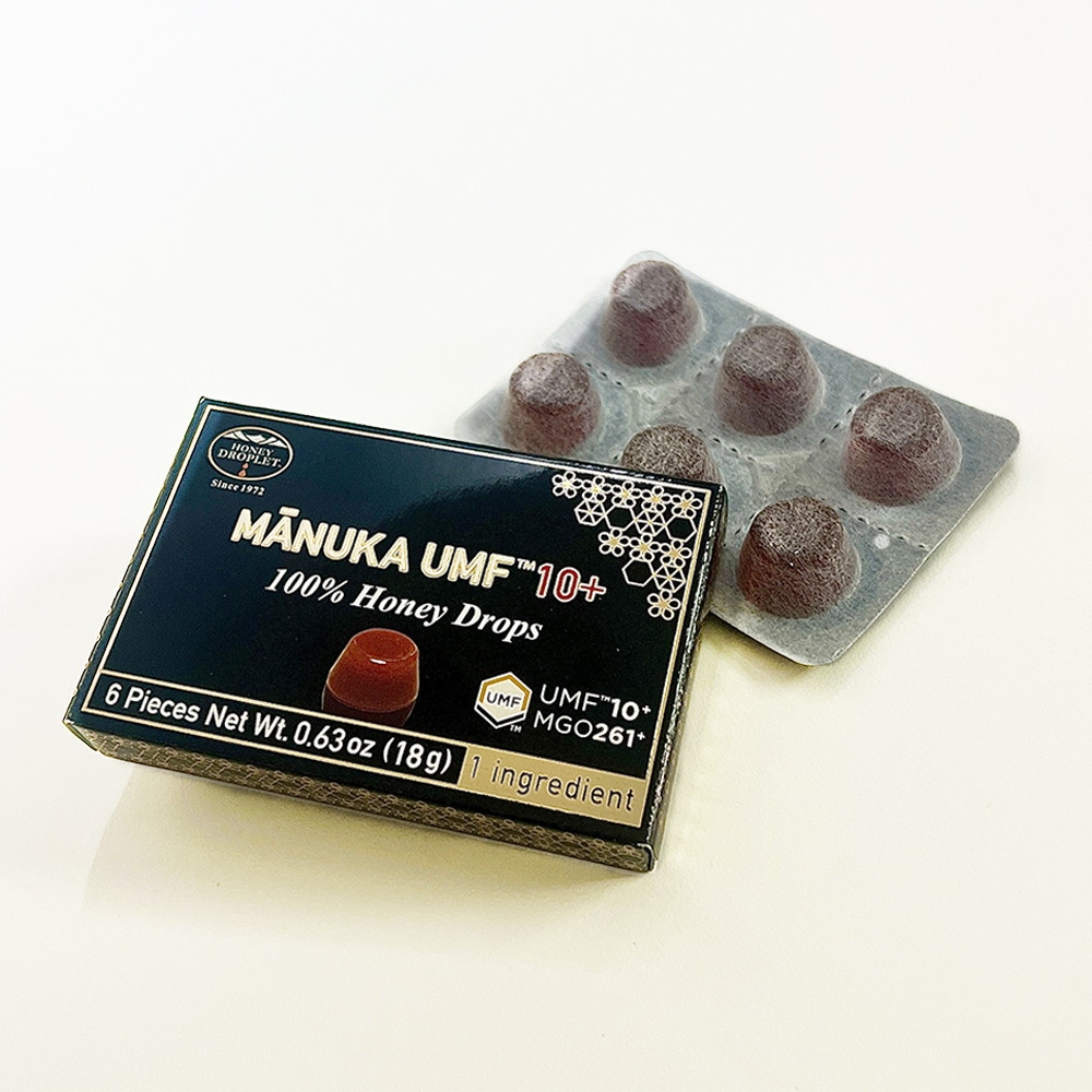 ハニードロップレットマヌカハニー UMF 10+（のど飴）3箱セット