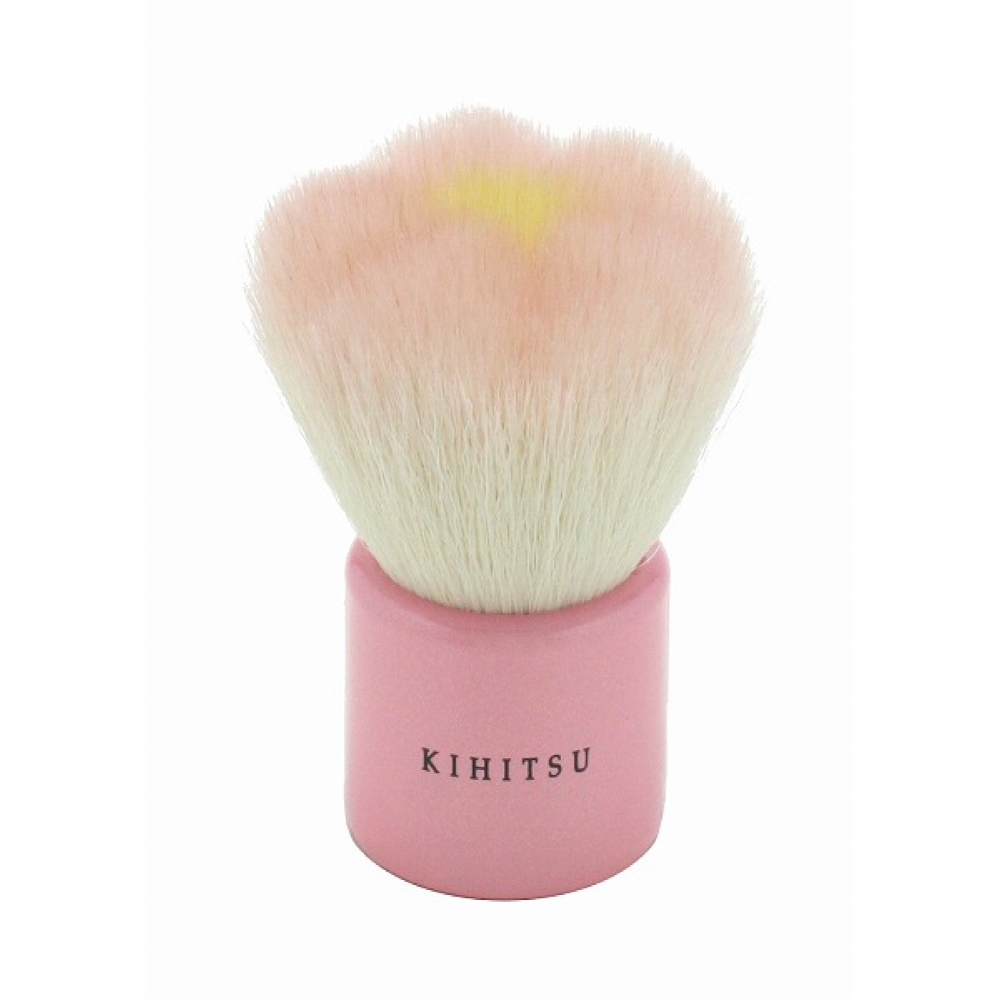 【熊野筆 KIHITSU】フラワー洗顔ブラシ(ピンク)