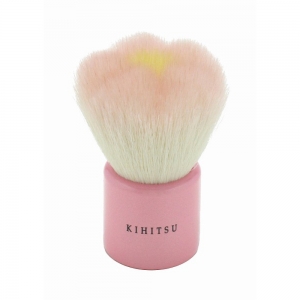 【熊野筆 KIHITSU】フラワー洗顔ブラシ(ピンク)