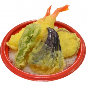 冷凍甘海老天丼(小)、冷凍甘海老かき揚げ丼(小)、冷凍チキンソースカツ丼(小)×各2