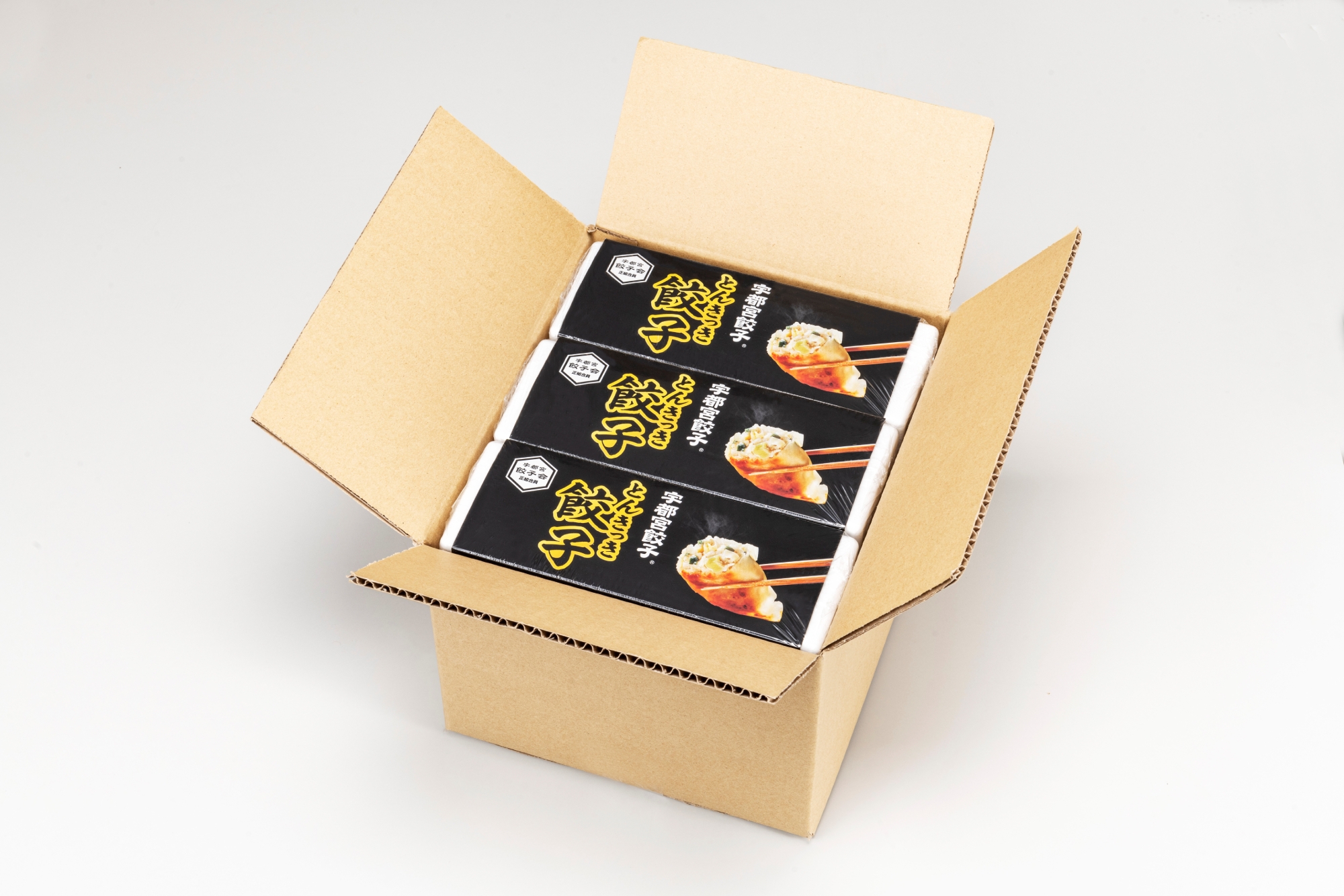 宇都宮餃子会加盟 20個入りとんきっき餃子 3箱(60個)セット