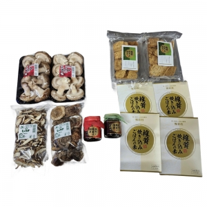 椎茸かりんとうと椎茸商品セット