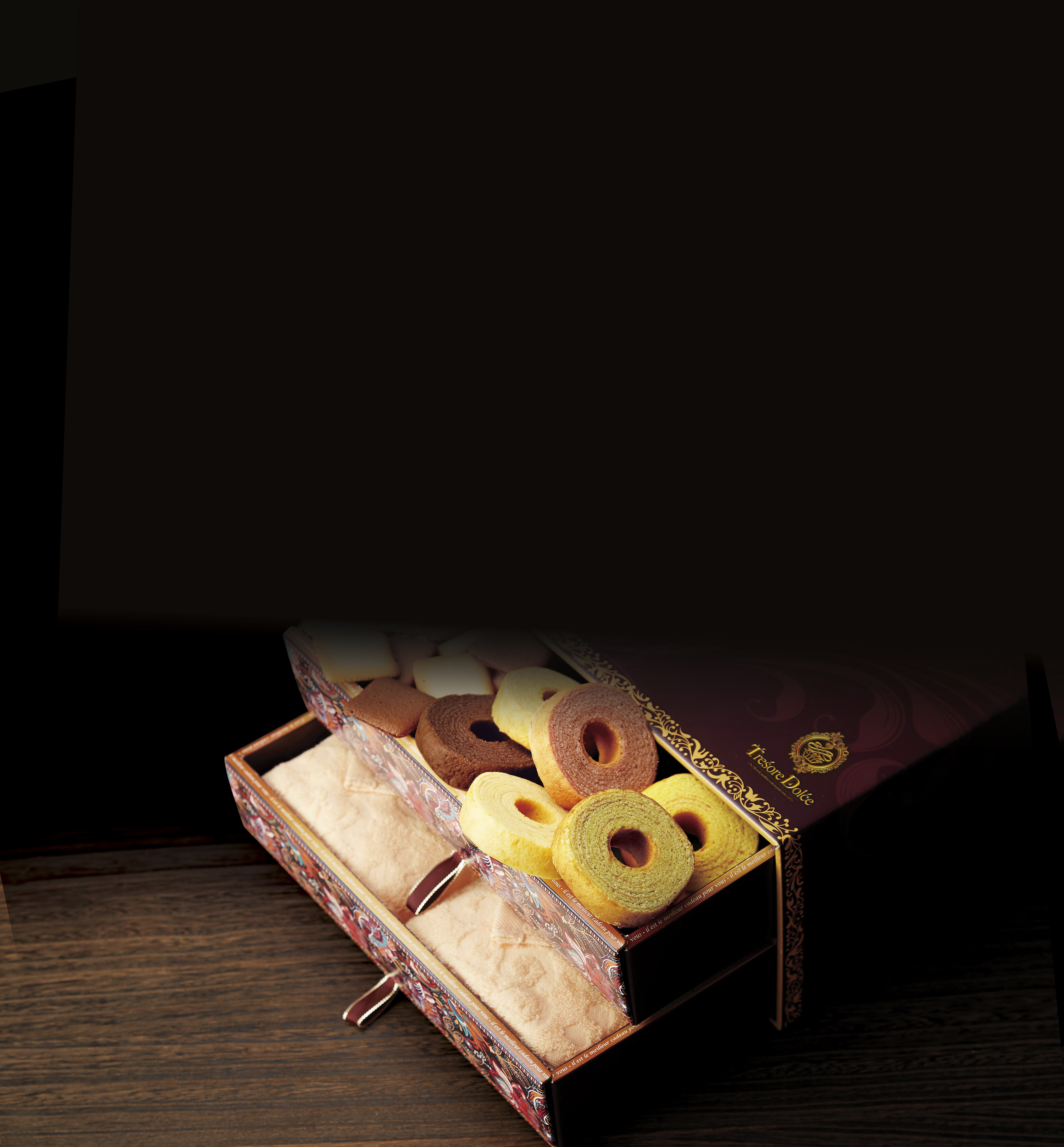 Tresore Dolce [宝石箱]フルーツカラーバウム今治産タオル | Gift Pad