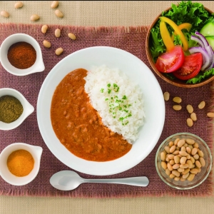 大豆ミート・キーマカレー&淡路島玉ねぎスープセット