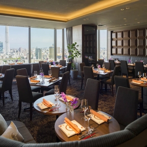 【JTB】THE DINING シノワ唐紅花&鉄板フレンチ蒔絵(浅草ビューホテル) ペアランチプラン