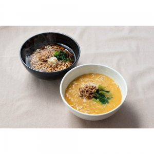 京都 楽仙樓 京の黒酢麺と担々麺