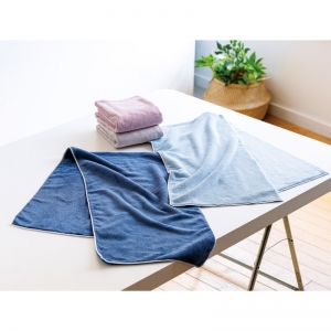 The Livin' Fabrics マイクロファイバーフェイスタオル2P