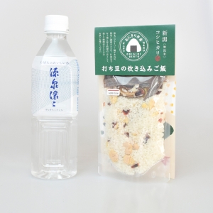 新潟県新発田産コシヒカリの炊き込みご飯と新発田の水Cセット