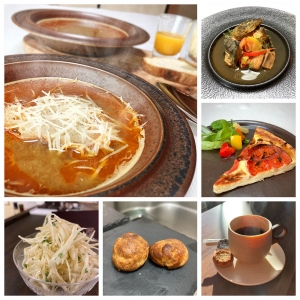 白花豆と赤平産鴨モモ肉のカスレディナーセット(1人前)