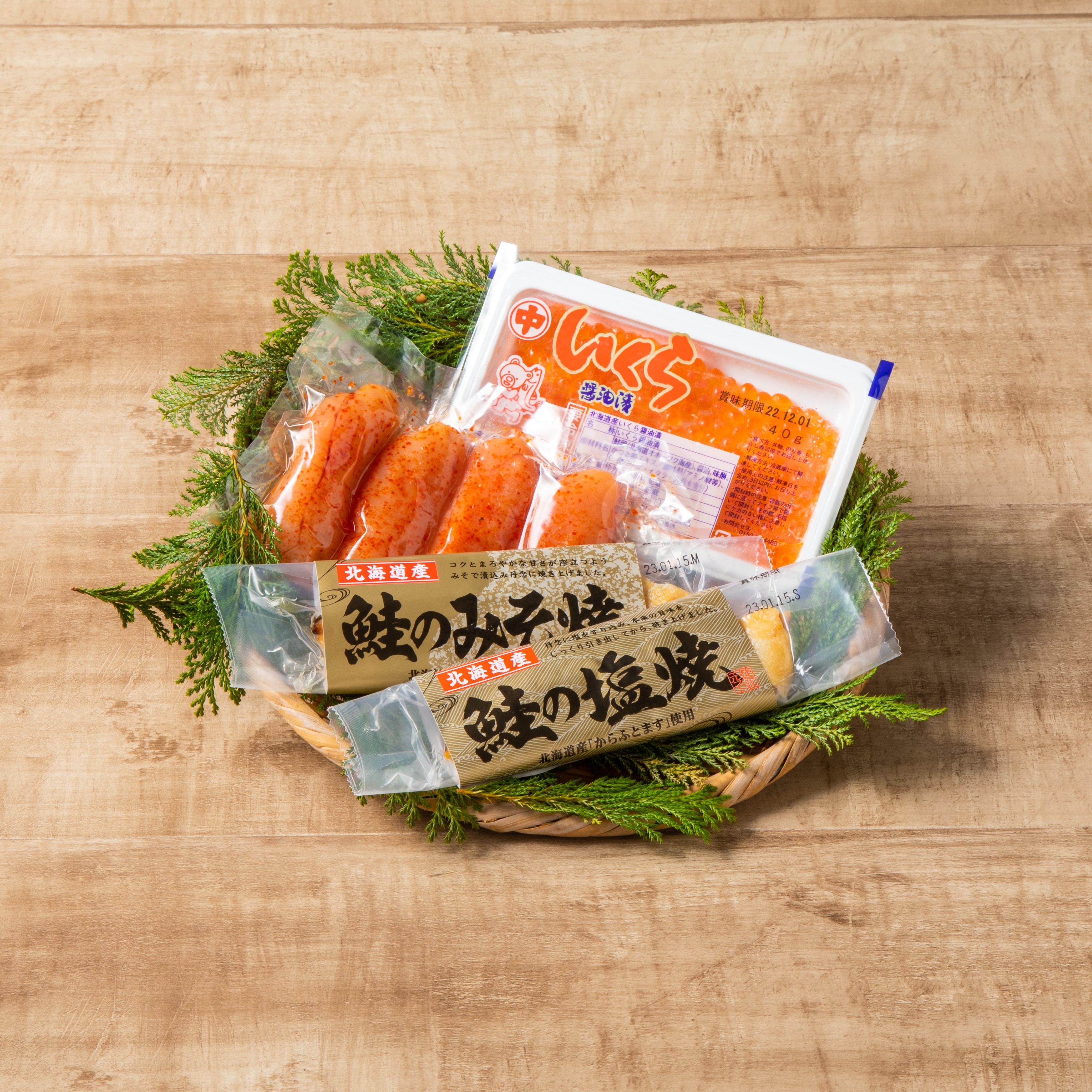 北海道いくら・鮭とやまや明太子 詰合せ | Gift Pad