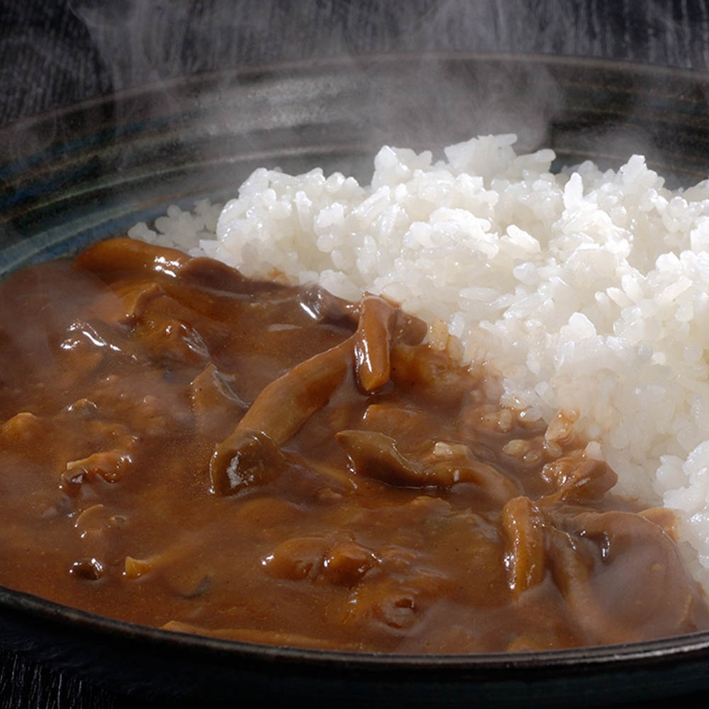 れすとらん 100年民家「黒釜」のきのこと近江牛のカレー7食セット