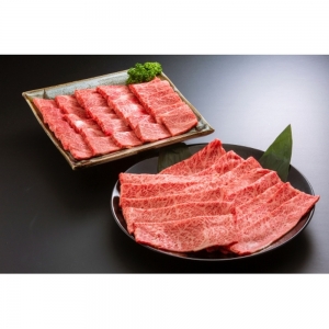 佐賀牛肩ロース焼肉すき焼き食べ比べ
