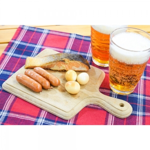 セキカワのお家キャンプでスモークサーモンセット(化粧箱包装付き)