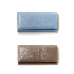 【イルムス】ナチュラルカラー長財布