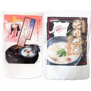 こまちがゆ280g×14袋、比内地鶏ぞうすい250g×10袋