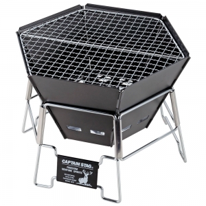 CSブラックラベル ヘキサステンレス ファイアグリル <M>