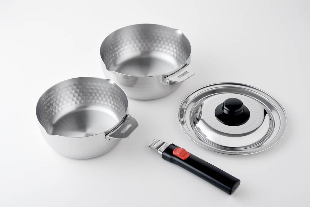 ボウルにもなる取っ手が外せる雪平鍋セット | Giftpad egift
