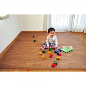 抗菌フロアーマット/ブラウンウッド