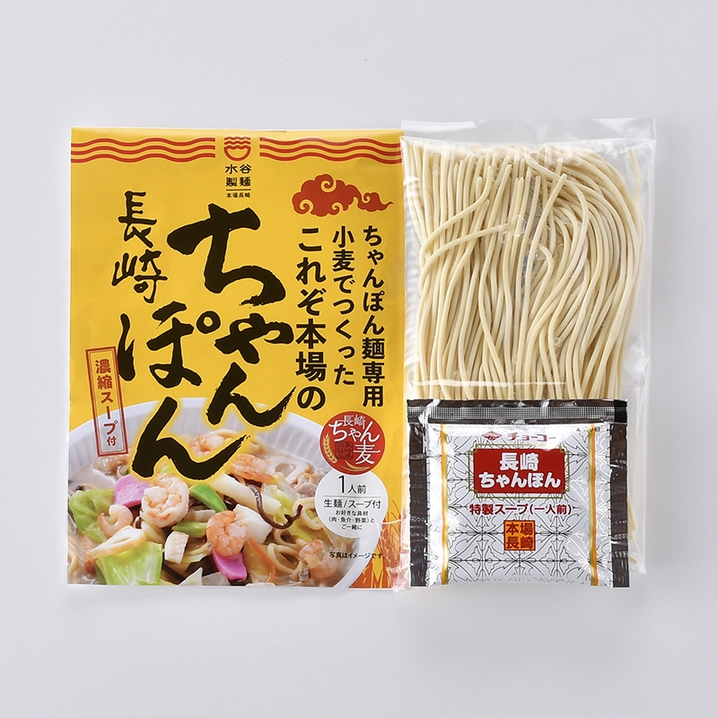 ミキプルーン ぼんぼんちゃんさん専用 これぞ本場の長崎ちゃんぽん生スープ付 (4食) | Giftpad egift