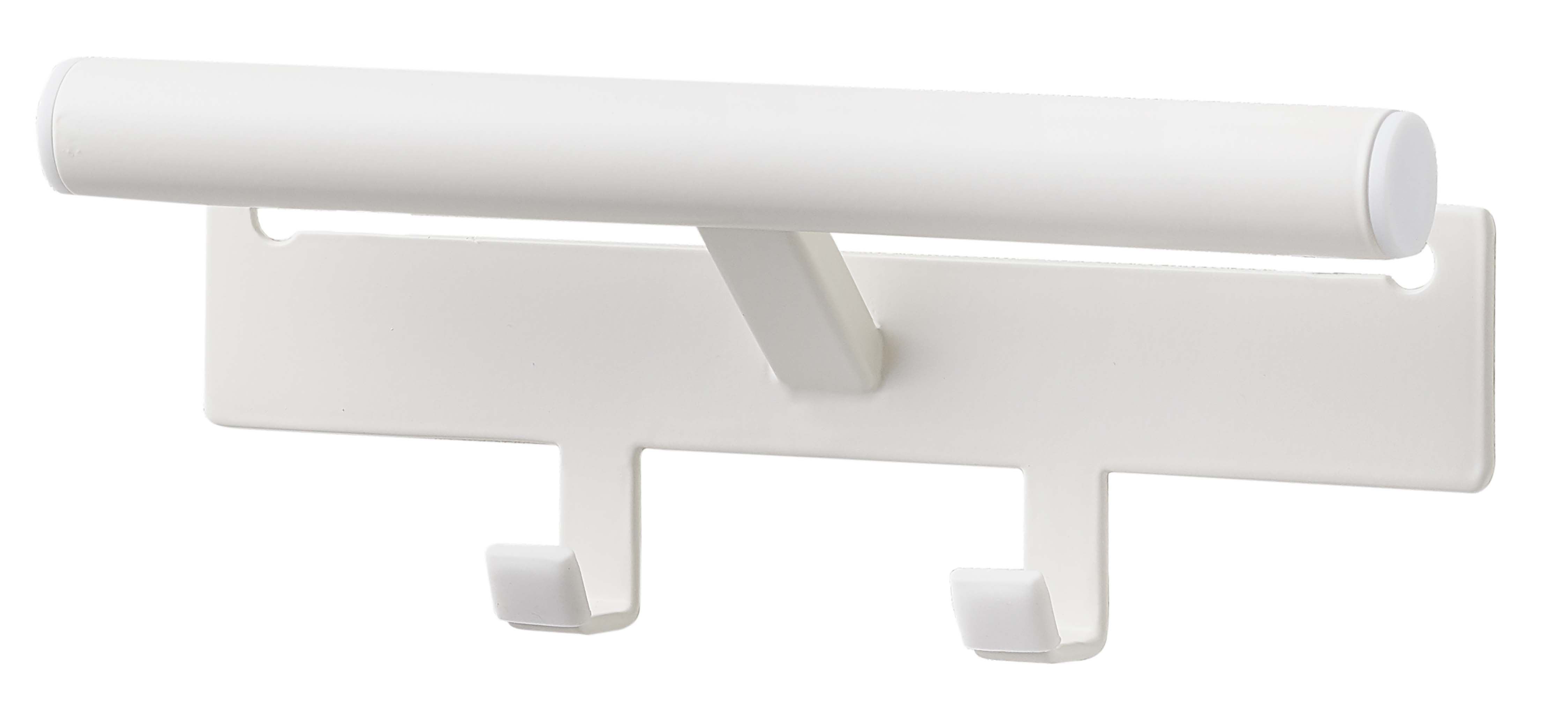 カラーボックス横 ランドセル&リュックハンガー タワー ホワイト