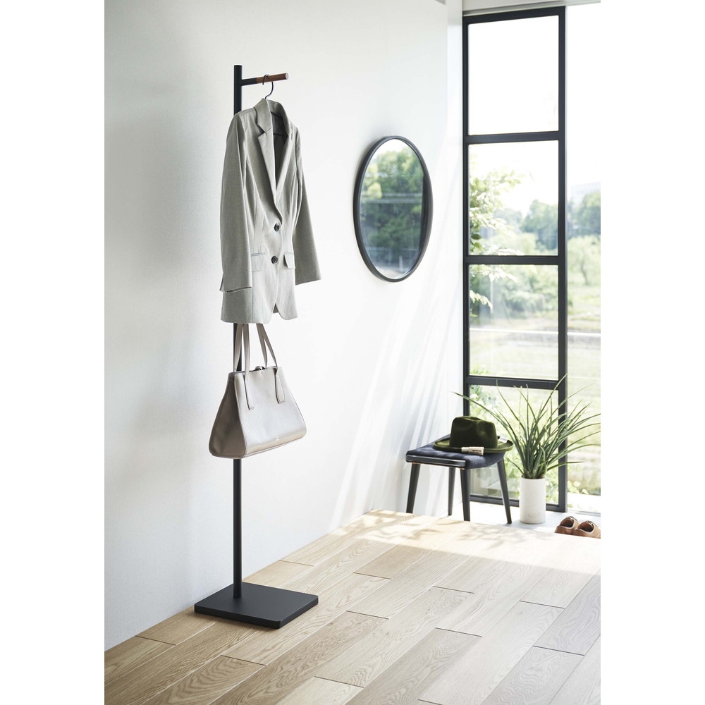 エントランスコートハンガー タワー ブラック | Giftpad egift