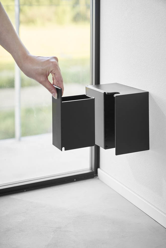 tower】ウォール流せるトイレブラシ&替えブラシホルダー 石こうボード