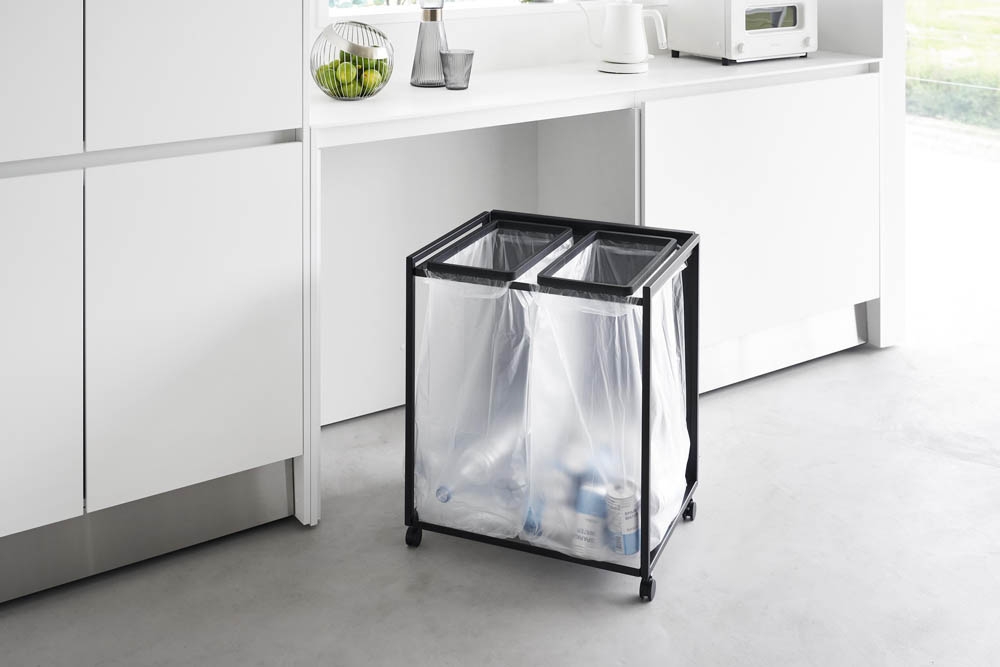 tower】目隠し分別ダストワゴン 45L 2分別 | Giftpad egift