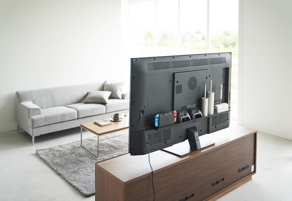 テレビ裏ラック スマート ワイド100 ブラック | Giftpad egift