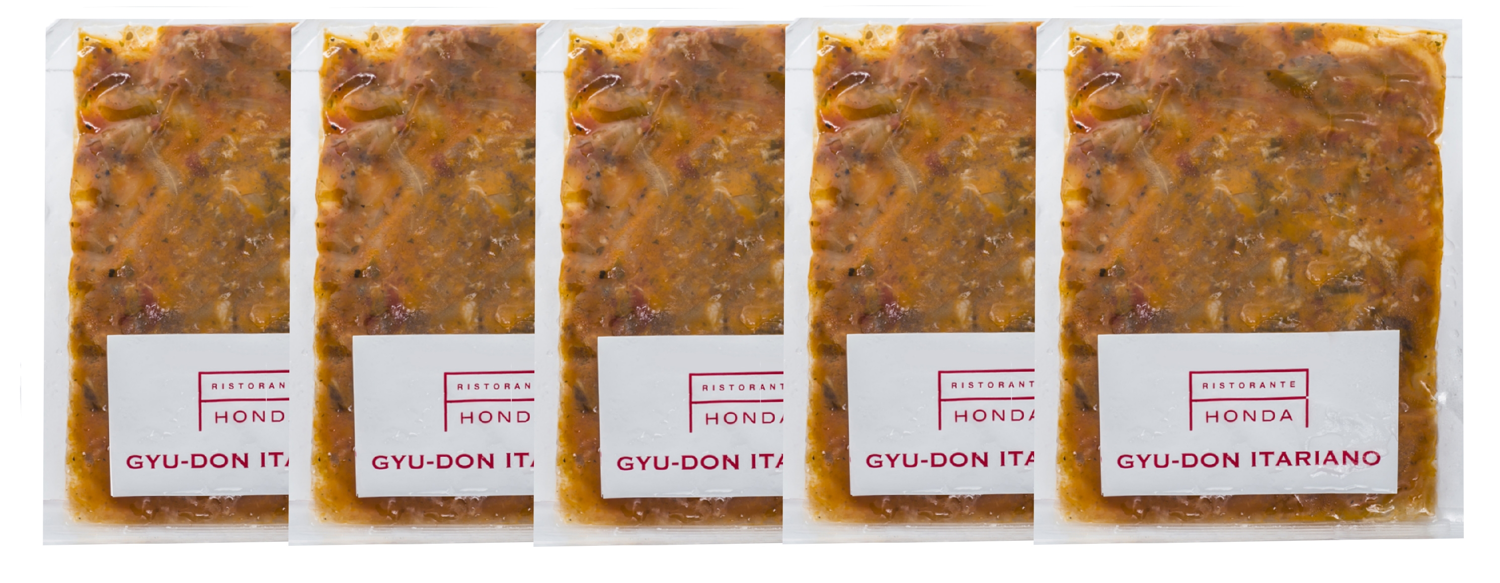 リストランテホンダ 本多哲也監修 国産牛とトマトのイタリアン牛丼5食 Gift Pad