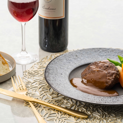 レストランリューズ 飯塚隆太監修 濃厚デミグラスソースハンバーグ4個