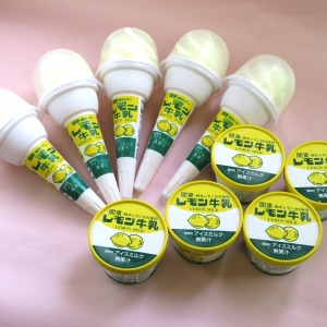 レモン牛乳ソフト＆カップセット