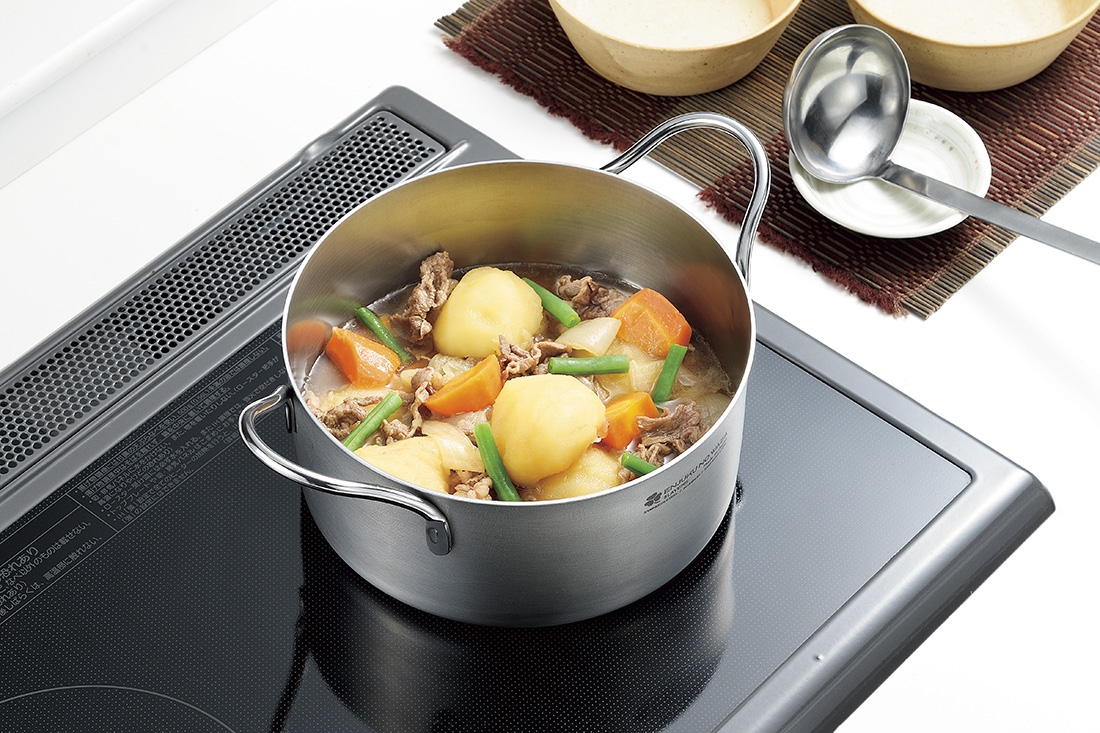 燕熟の技 両手鍋20cm YOSHINO 両手鍋 20㎝ ホイッスルクック 両手鍋 燕熟の技 両手鍋20cm: