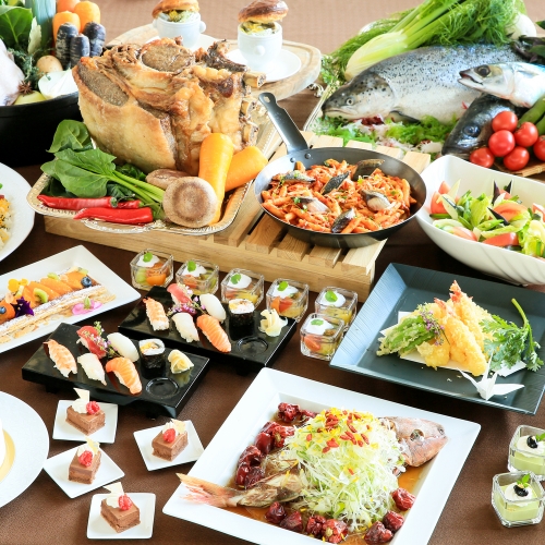 ストリングスホテル名古屋 シェフズライブキッチン ランチブッフェ【平日限定】 2名様