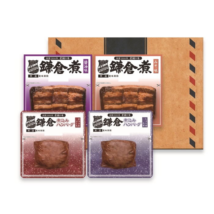 鎌倉ハム富岡商会 鎌倉煮 煮込みハンバーグ Gl 08 Gift Pad