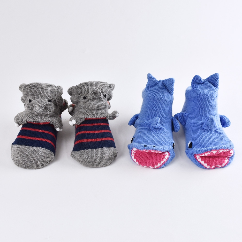 POP UP SOX2足セット) ぞう：サメ | Giftpad egift