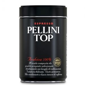 イタリア Pellini エスプレッソコーヒー トップアラビカ100%(缶入りコーヒー粉)