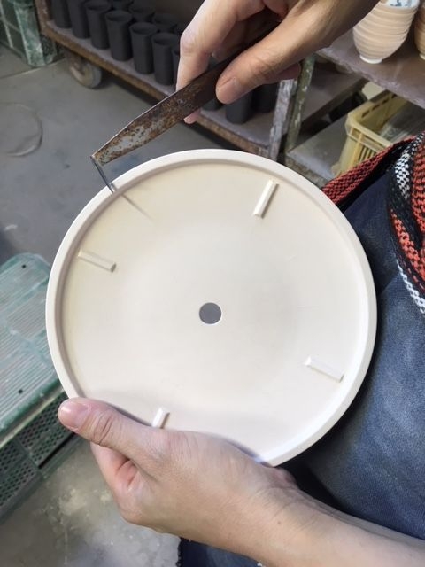 杉浦製陶 SUGY 陶磁器の美しい掛け時計 青海鼠釉 Z-02 | Giftpad egift