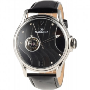 MANNINA 腕時計 ブラック MNN004-01