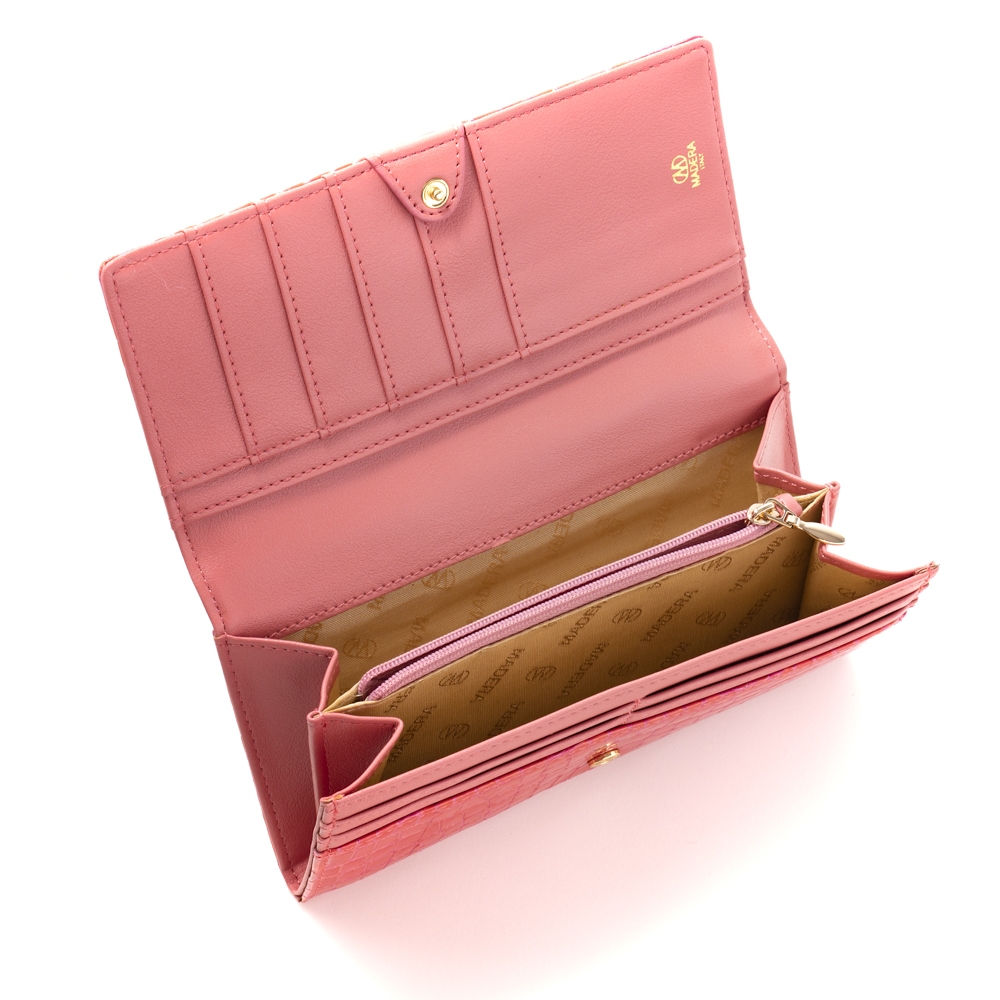 イタリアンレザークロコ型押し牛革 長財布 | Giftpad egift