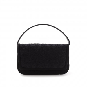 日本製 レースフォーマル横長フォーマルバッグ