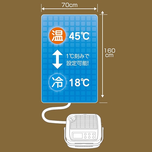 温 冷 人気 水 眠 マット