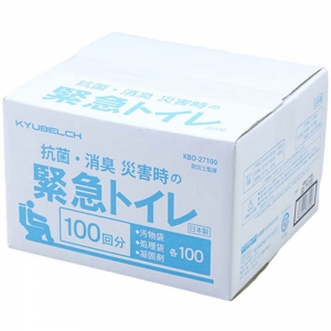 スマイルキッズ 抗菌・消臭 災害時の緊急トイレ100回