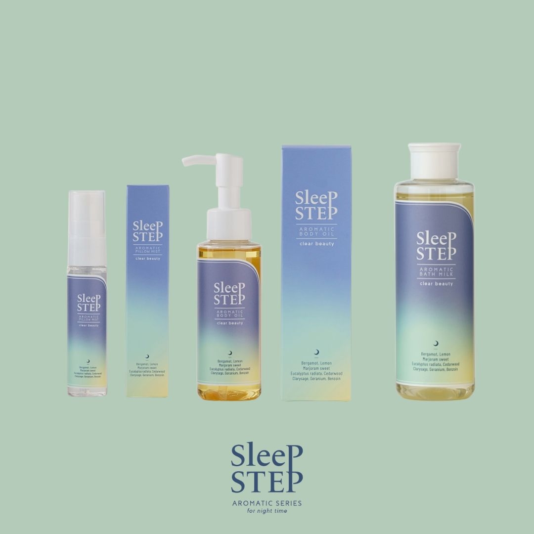 SleepSTEP 心地よい眠りへの3STEPセット　ClearBeauty