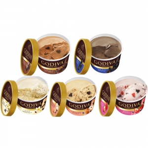GODIVA アイスクリームセット5個（冷凍）
