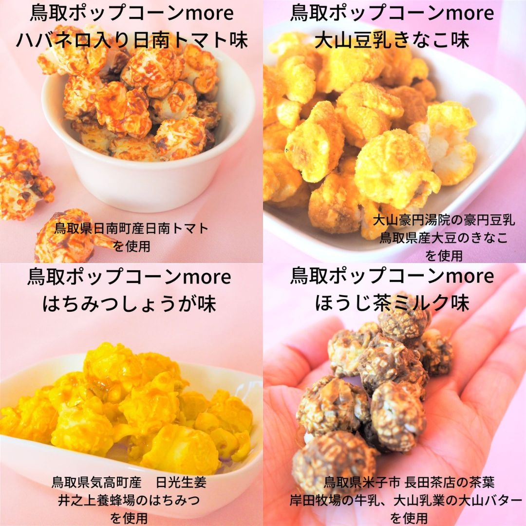 日本生まれの無添加ポップコーン鳥取ポップコーンmore 全11種類 2